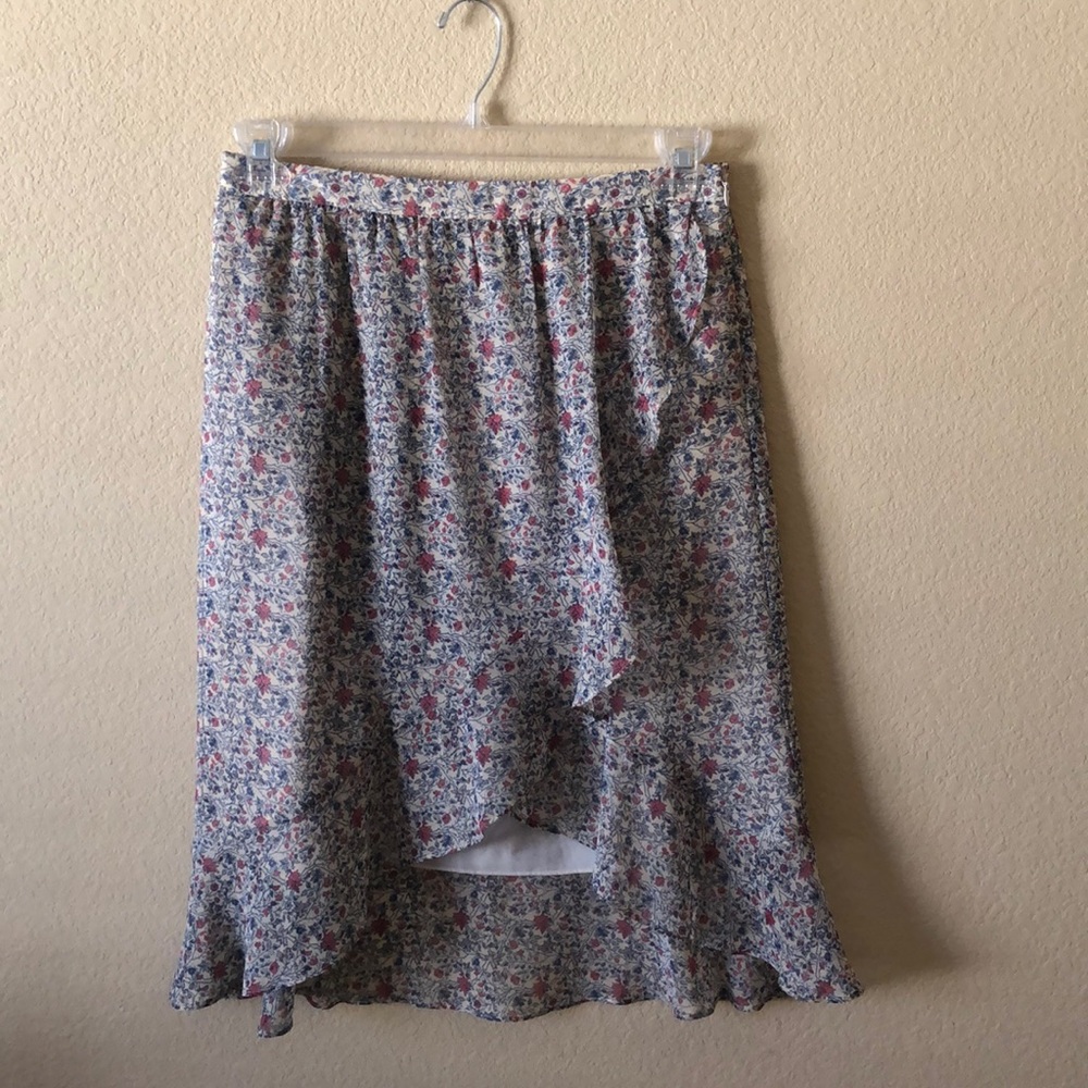 Madewell wrap skirt